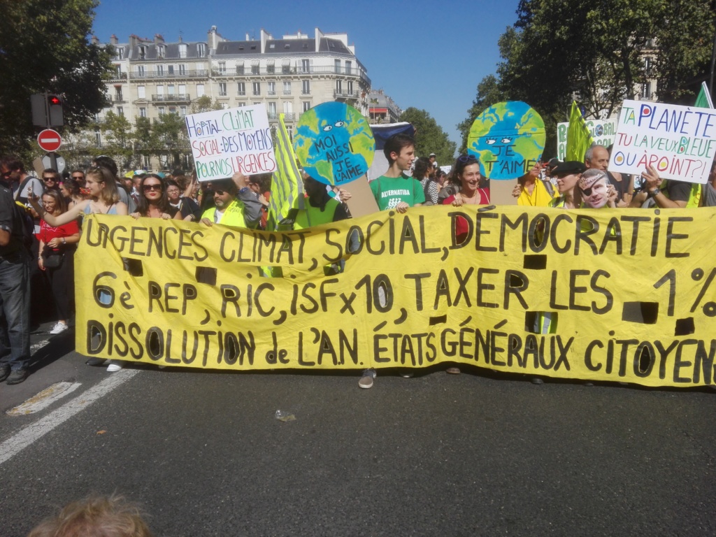 Chronique des résistances - Marche pour le Climat et la Justice sociale ...