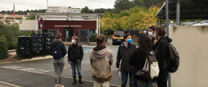 LIEN : trois zadistes en garde à vue et la Zad démolie, près de Montpellier