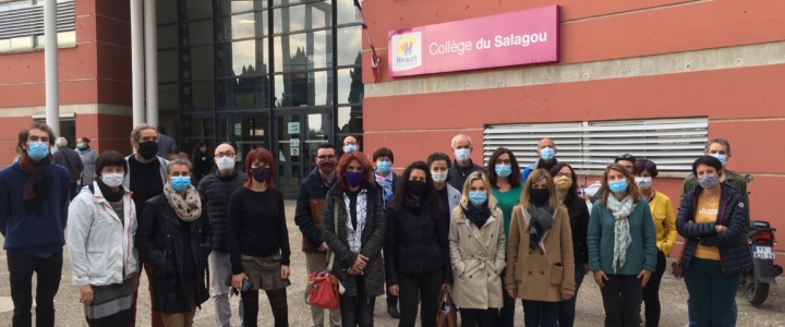 Clermont-l’Hérault. Des enseignants en grève à cause du protocole sanitaire au collège du Salagou