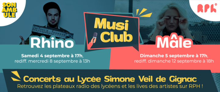 Le Musiclub – Rentrée en musique au Lycée Simone Veil à Gignac