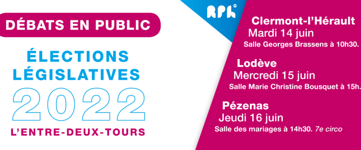 Législatives 2022 : les candidats des 4e, 5e et 7e circonscriptions passent l’oral !