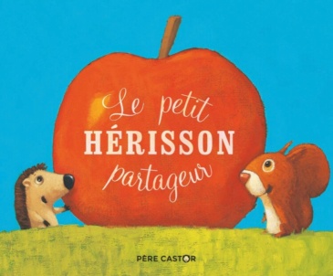 Illustration le petit hérisson partageur 