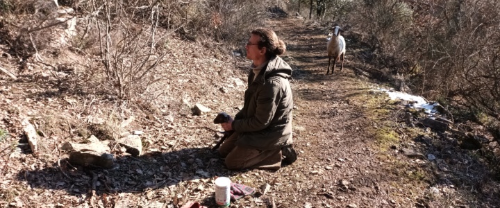 L’Eau A la Bouche – Portrait de Sylvain DEVAUX, berger en itinérance entre le Salagou et les Monts d’Orb