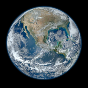 Photo de la planète Terre