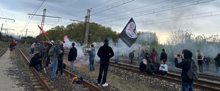 Trois étudiants interpellés après le blocage de la ligne SNCF Montpellier-Sète