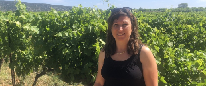 Marie Noëlle Tournes, vigneronne au Clos des Combals