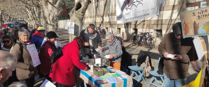 Lodève. La loi immigration, ils en ont soupé !