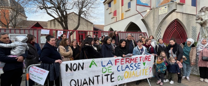 Saint-André-de-Sangonis. Ils se mobilisent contre la fermeture de deux classes