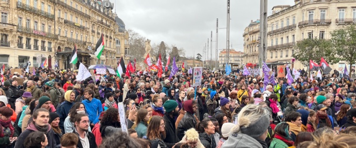 Montpellier. Près de 2.000 manifestant.es à la grève féministe