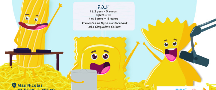 Festival Pâte à l’eau – le 21 avril à Paulhan