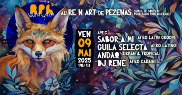 RPH sound system au Re'n'art de Pézenas - Vendredi 9 mai 2025