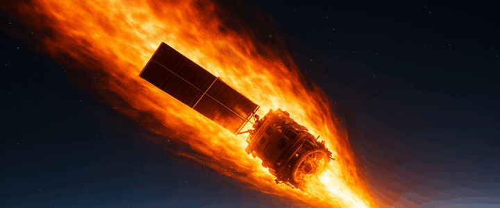 Astro Mag – Chute de satellite en perdition