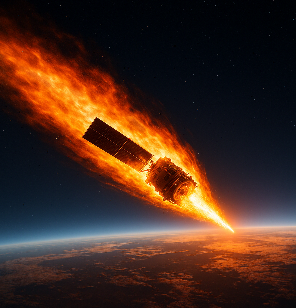 Astro Mag - Chute de satellite en perdition - Rph