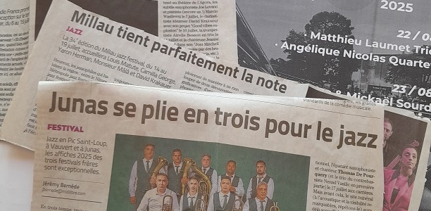 « Quand le jazz est, quand le jazz est là »  : Jazz Eté 2025, demandez le programme !