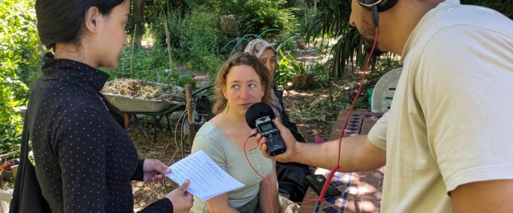 Radio Parler Français : Direction les jardins partagés de Lodève avec Amélie
