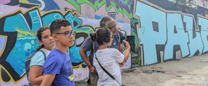 Une semaine graff & radio pour les jeunes de St André !