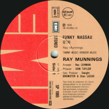 Ray Munnings - Funky Nassau [EMI / 1979]