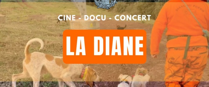 Vivre ici – La Diane, mon voisin est un chasseur, Ciné-Concert le 6.11.2025 à Salelles-du-Bosc