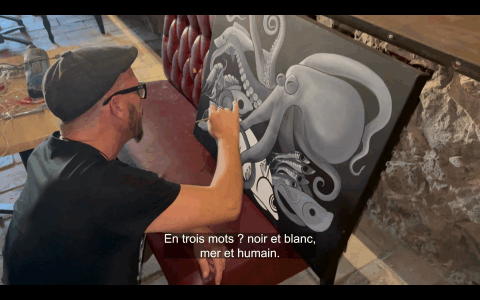 émission spéciale avec le peintre Blu.S.Attard guitariste du Massilia Sound System émission spéciale avec le peintre Blu.S.Attard guitariste du Massilia Sound System