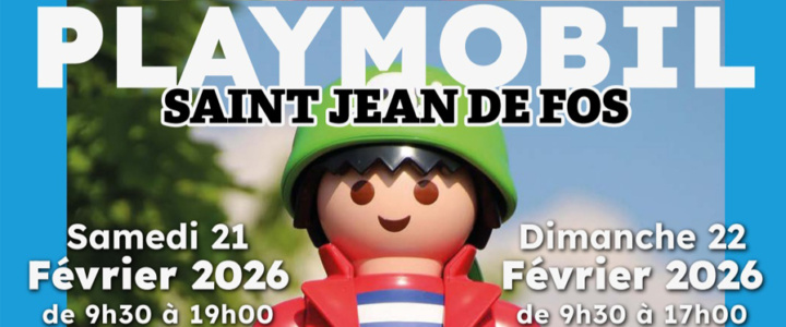 Vivre ici : exposition de Playmobil à St Jean de Fos