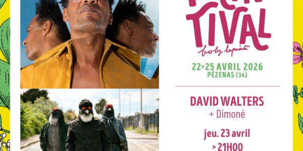David Walters + Dimoné en première partie ► Printival Boby Lapointe Pézenas