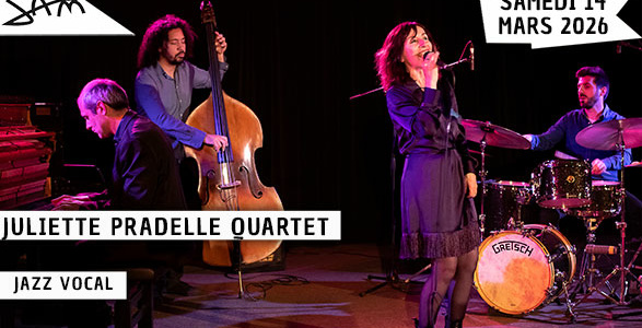 Concert exceptionnel  du Juliette Pradelle Quartet au JAM à Montpellier ( rue de Ferdinand de Lesseps) ! A ne pas rater
