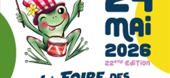 Vivre ici – La Foire des Grenouilles dimanche 24 mai 2026 à Saint-Geniès-de-Fontedit Vivre ici – La Foire des Grenouilles dimanche 24 mai 2026 à Saint-Geniès-de-Fontedit