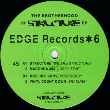 Various Artists - The Brotherhood of Structure EP [Edge Records / 1993]