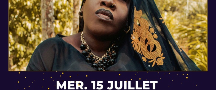 Queen Omega et RPH sound system à la scène de Bayssan