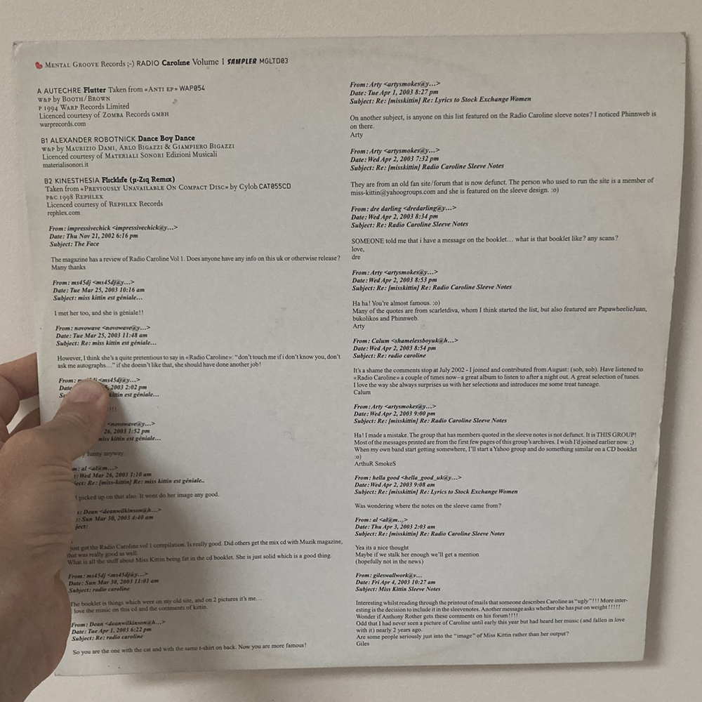 Various Artists - Radio Caroline Volume 1 Sampler [Mental Groove Records / 2003]